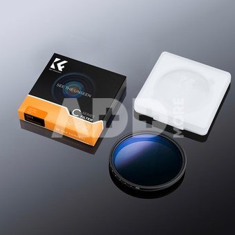 K&F Concept 49MM C Series Ultra-thin Variable/Fader ND2-2000,Blue Coated