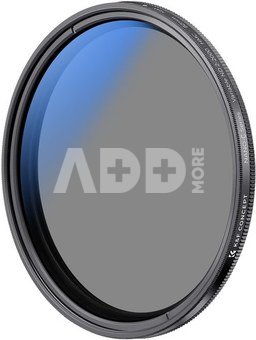 K&F Concept 49MM C Series Ultra-thin Variable/Fader ND2-2000,Blue Coated