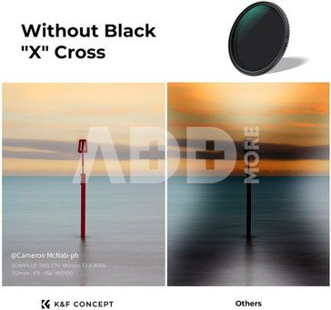 K&F Concept 77mm Nano-X Variable/Fader ND Filter, ND8-ND128