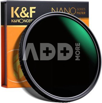 K&F Concept 77mm Nano-X Variable/Fader ND Filter, ND8-ND128