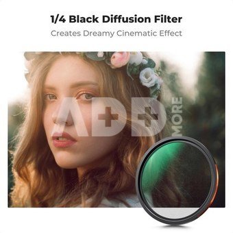 K&F Concept 82MM Nano-X Series Magnetic Filter Kit (CPL+ND3-32+Black Mist 1/4)