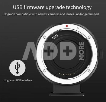 K&F Concept Auto focus electronic lens adapter EF/EF-S-FX