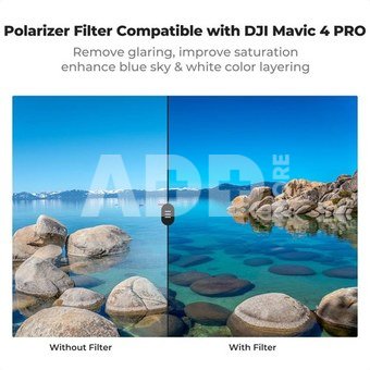 K&F Concept DJI Mavic 4 PRO filter (CPL+ND8+ND16) lens HD, double-sided coating, waterproof and scra