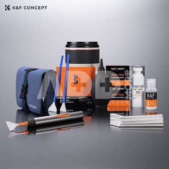 K&F Concept K&F 2 in 1 kit 16mm Double-Headed Cleaning Stick Set for CMOS APS-C Frame Sensor*10pcs+1*20ml cleani