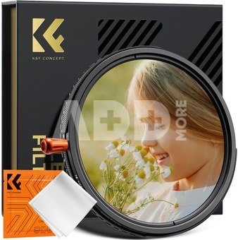 K&F Concept K&F 46MM NANO X Serie 3 in 1 Multi-Function Variable ND2-32&CPL& Black Mist 1/4