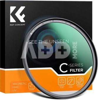 K&F Concept K&F 49MM C Series Magnetic MCUV Filter,Reflection Green Film