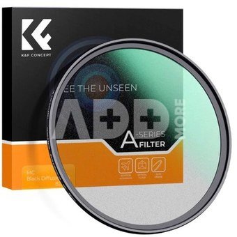 K&F Concept K&F 52mm A Series Black Mist Filter 1/4, HD, Waterproof, German optics, Green Coating