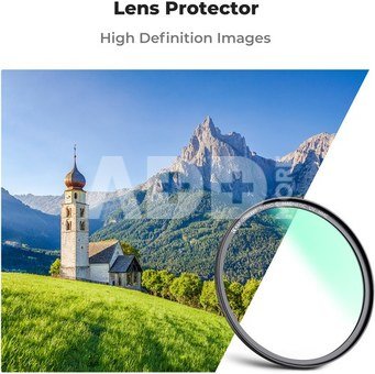 K&F Concept K&F 52MM C Series Magnetic MCUV Filter,Reflection Green Film