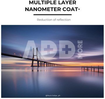 K&F Concept K&F 52MM Nano-X ND64 (6 Stop) Lens Filter Fixed Neutral Density Filter, Waterproof, Scratch-Resistant