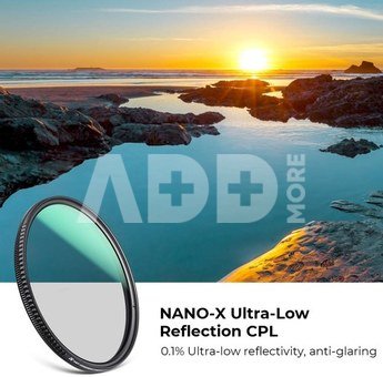 K&F Concept K&F 52MM NANO-X series ultra-low reflection CPL Filter