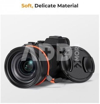 K&F Concept K&F 72MM Lens Caps Kit with K&F LOGO caps*3+Anti-lost rope*3+vacuum cleaning cloth*3