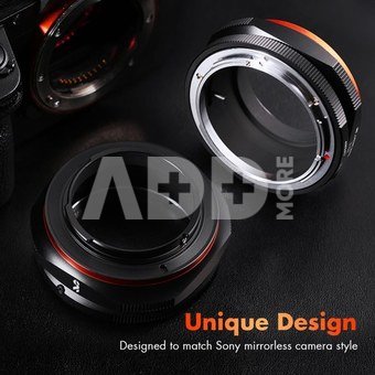 K&F Concept K&F FD to E Mount Lens Mount Adapter for Canon FD FL Mount Lens to E NEX Mount