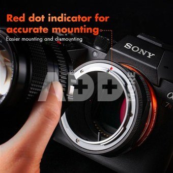 K&F Concept K&F FD to E Mount Lens Mount Adapter for Canon FD FL Mount Lens to E NEX Mount