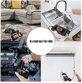 K&F Concept K&F Industrial Endoscope Camera 4.3" HD Screen 1080P with LED Lights 8mm/2m