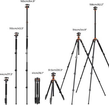 K&F Concept K&F K254A1+BH-28L 2-in-1 Quick Release Plate kits