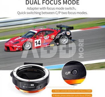 K&F Concept K&F Lens Adapter Ring EF/EF-S to E Auto Focus Electronic Lens Adapter