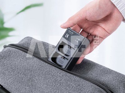 K&F Concept K&F LPE6NH 2250mAh Digital Camera Dual Battery with Dual Channel Charger, for Canon Camera Charger