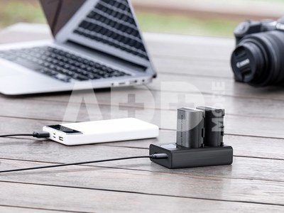 K&F Concept K&F LPE6NH 2250mAh Digital Camera Dual Battery with Dual Channel Charger, for Canon Camera Charger