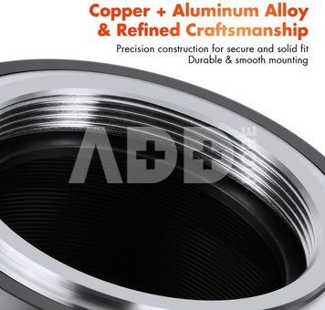 K&F Concept K&F M42 Lens to Sony NEX E-Mount Camera for Sony Alpha NEX-7 NEX-6 NEX-5N NEX-5 NEX-C3 NEX-3