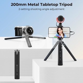 K&F Concept K&F MS05 Metal Mini Phone Camera Tripod