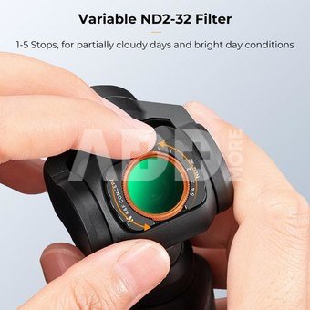 K&F Concept K&F VND Filters for DJI Osmo Pocket 3, Magnetic Variable ND2-32 + ND32-512 Neutral Density Filters 2