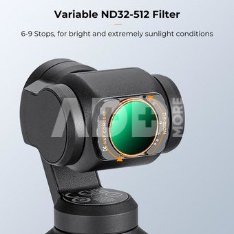 K&F Concept K&F VND Filters for DJI Osmo Pocket 3, Magnetic Variable ND2-32 + ND32-512 Neutral Density Filters 2