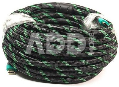 Kabelis HDMI - HDMI, 25m, 2.0v, su paauksuotomis jungtimis
