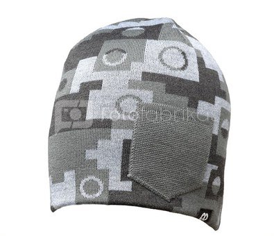 Kepurė - Beanie WINTER - Gray Camouflage
