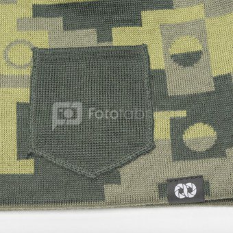 Kepurė - Cooph Beanie WINTER - Green Camouflage
