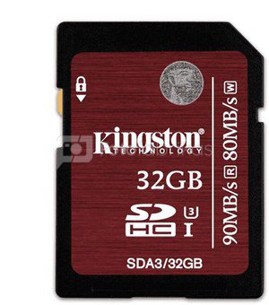 Kingston 32GB SDHC UHS-I U3 Kingston