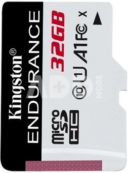 Kingston Endurance SDCE/32GB 32 GB, Micro SDHC, Flash memory class 10