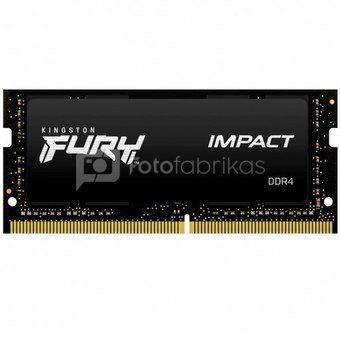 Kingston Fury Impact 16 GB, DDR4, 2666 MHz, Notebook, Registered No, ECC No