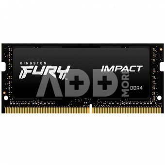 Kingston Fury Impact 8 GB, DDR4, 3200 MHz, Notebook, Registered No, ECC No