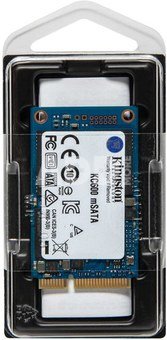 Kingston KC600 1000 GB, SSD interface mSATA, Write speed 520 MB/s, Read speed 550 MB/s