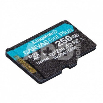 Kingston Memory card microSD 256GB Canvas Go! Plus 200MB/s A2 U3 V30