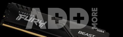 Kingston Memory DDR4 Fury Beast 32GB(1*32GB)/3600 CL18