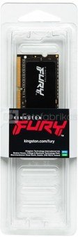 Kingston Memory DDR4 Fury Impact SODIMM 32GB(2*16GB)/3200 CL20