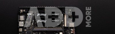Kingston Memory DDR4 Fury Impact SODIMM 32GB(2*16GB)/3200 CL20
