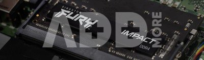 Kingston Memory DDR4 Fury Impact SODIMM 64GB(2*32GB)/3200 CL20