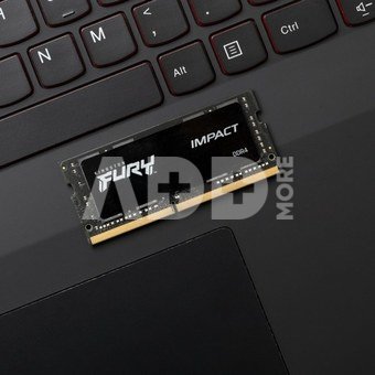 Kingston Memory DDR4 Fury Impact SODIMM 64GB(2*32GB)/3200 CL20
