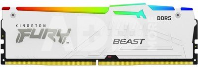 Kingston Fury Beast 16GB DDR5, 6000 MHz, CL36, RGB LED, DIMM