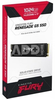 Kingston SSD Renegade G5 1TB NVMe 5.0 M.2 2280 14200/11000MB/s