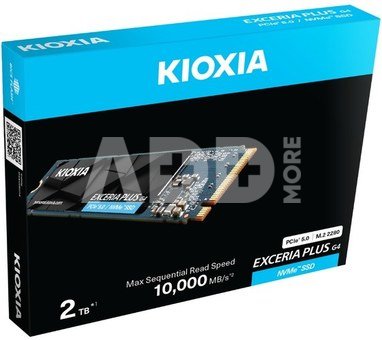 KIOXIA EXCERIA PLUS G4 NVMe 2TB M.2 2280 PCIe Gen5x4 BiCS FLASH