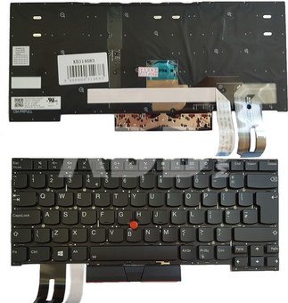 Клавиатура Lenovo ThinkPad T490s, T495s, UK, по подписке
