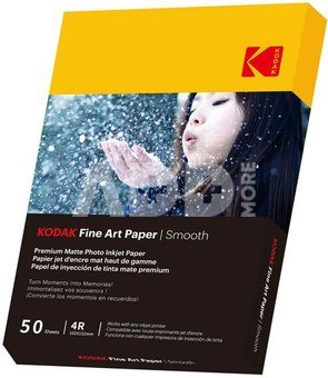 Kodak Fine Art Paper 230g Matte Coated Smooth 4/6x50
