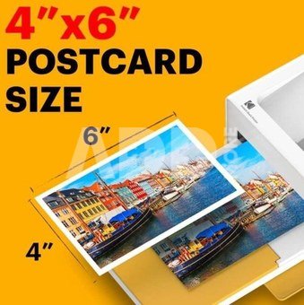 Kodak PD460 Printer Dock Bluetoot Yellow and 10 paper