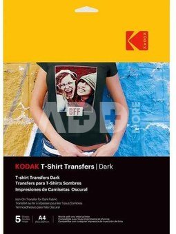 Kodak T-Shirt Transfers Dark 5pcs (3510553)