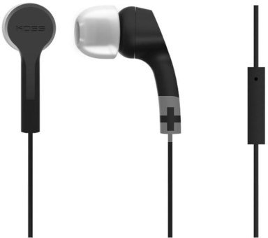 Koss Headphones KEB9iK In-ear, 3.5mm (1/8 inch), Microphone, Black,