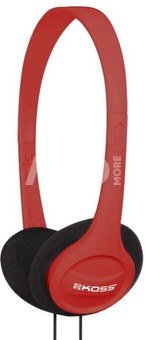 Koss Headphones KPH7r Headband/On-Ear, 3.5mm (1/8 inch), Red,