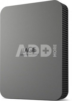 LaCie Mobile Drive Secure 5TB Space Grey USB 3.1 Type C